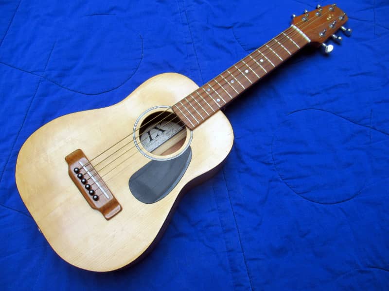 Mahogany Little Guitar with transducer pickup