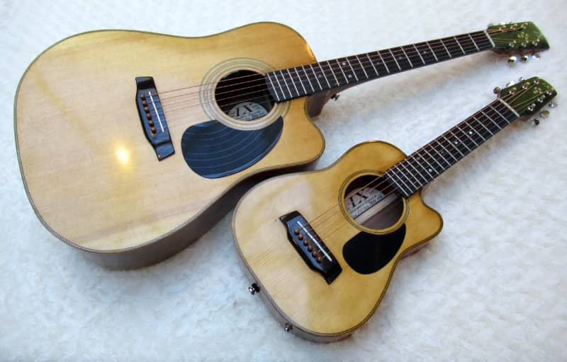 Matching Dreadnought & Little Guitar